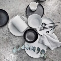 4x Pastateller Ø23cm CASA NOVA In Schwarz -Küchenwelt Verkauf butlers 4x pastateller o23cm casa nova in schwarz 8