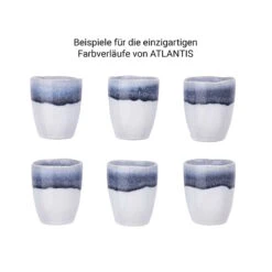 4x Tasse 300ml ATLANTIS In Blau -Küchenwelt Verkauf butlers 4x tasse 300ml atlantis in blau 6