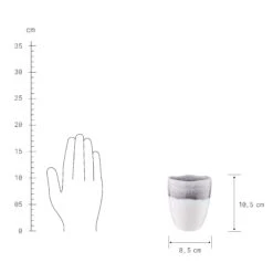 4x Tasse 300ml ATLANTIS In Grau -Küchenwelt Verkauf butlers 4x tasse 300ml atlantis in grau 3