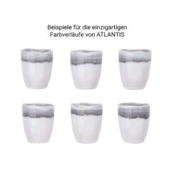 4x Tasse 300ml ATLANTIS In Grau -Küchenwelt Verkauf butlers 4x tasse 300ml atlantis in grau 6