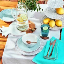 4x Untersetzer Mit Goldstreifen Ø10cm MARBLE KITCHEN In Weiß -Küchenwelt Verkauf butlers 4x untersetzer mit goldstreifen o10cm marble kitchen in weiss 4