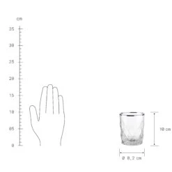 6x Gläser Mit Silberrand 345ml UPSCALE In Silber -Küchenwelt Verkauf butlers 6x glaser mit silberrand 345ml upscale in silber 3