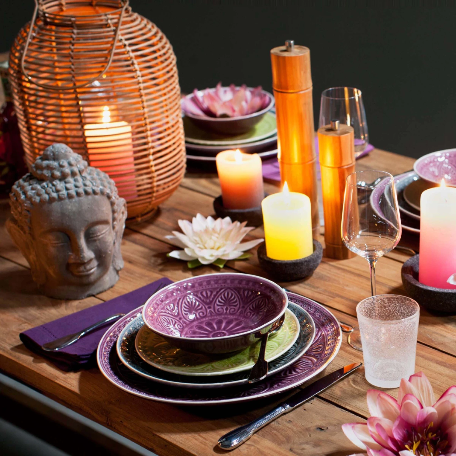 6x Teller Ø21cm SUMATRA In Grau 7 6x Teller Ø21cm SUMATRA In Grau - Image 5