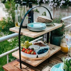 Etagere 2-stufig Höhe 45cm MANGO DAYS In Braun 15 Etagere 2-stufig Höhe 45cm MANGO DAYS In Braun -Küchenwelt Verkauf butlers etagere 2 stufig hohe 45cm mango days in braun 6