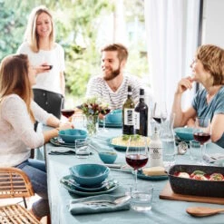 Geschirr-Set Zum Dinner 12-tlg. DE LA ROYA In Blau -Küchenwelt Verkauf butlers geschirr set zum dinner 12 tlg de la roya in blau 10