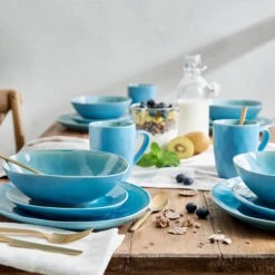 Geschirr-Set Zum Dinner 12-tlg. DE LA ROYA In Blau -Küchenwelt Verkauf butlers geschirr set zum dinner 12 tlg de la roya in blau 11