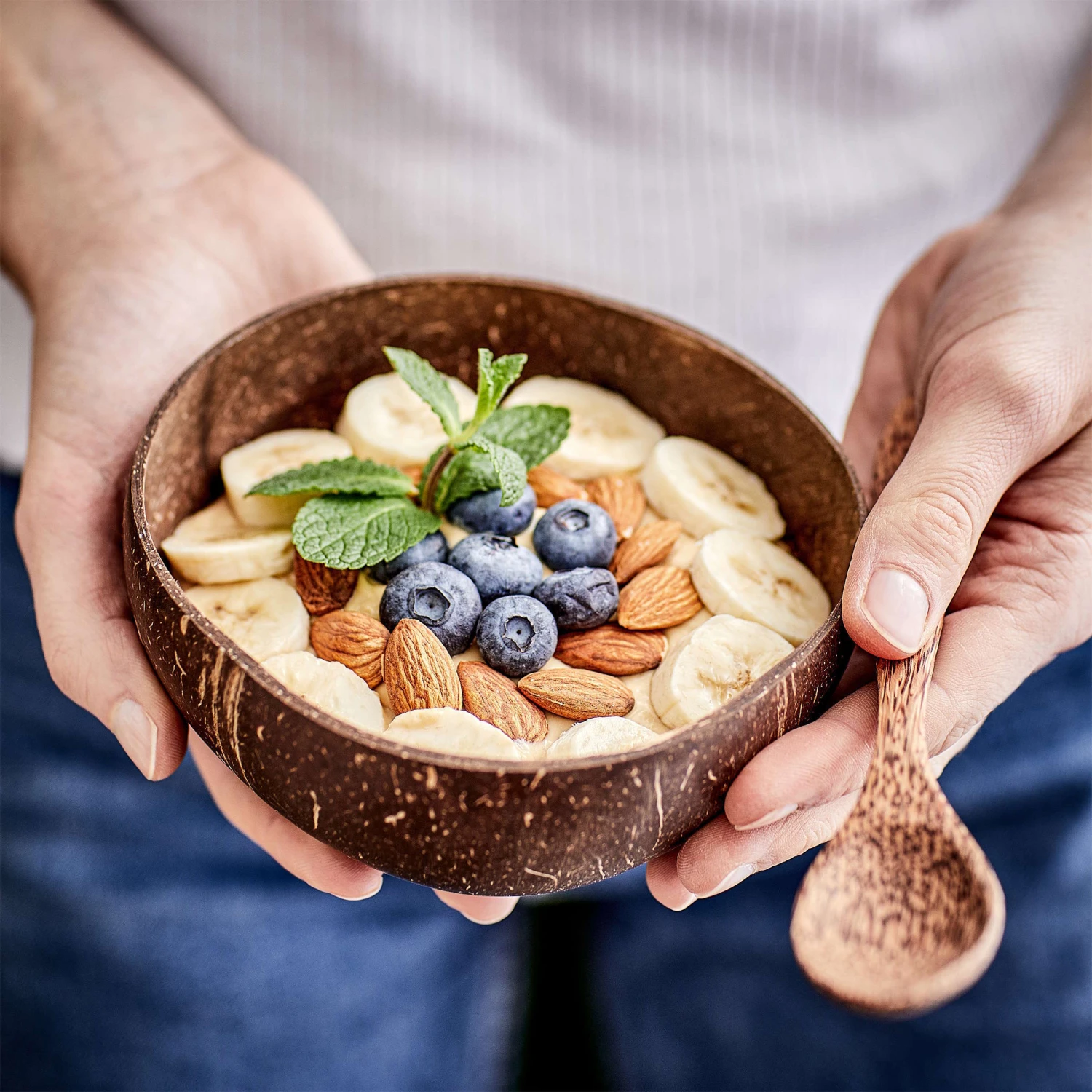 Kokosnussschale 430ml COCONUT In Braun 6 Kokosnussschale 430ml COCONUT In Braun - Image 4