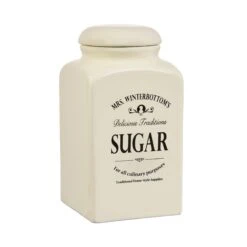 Mehl- & Zuckerdose MRS. WINTERBOTTOM'S In Creme -Küchenwelt Verkauf butlers mehl and zuckerdose mrs winterbottoms in creme 2