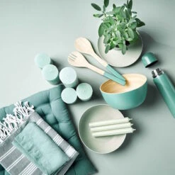 Salatbesteck 2-tlg. BAMBOO In Salbei -Küchenwelt Verkauf butlers salatbesteck 2 tlg bamboo in salbei 3