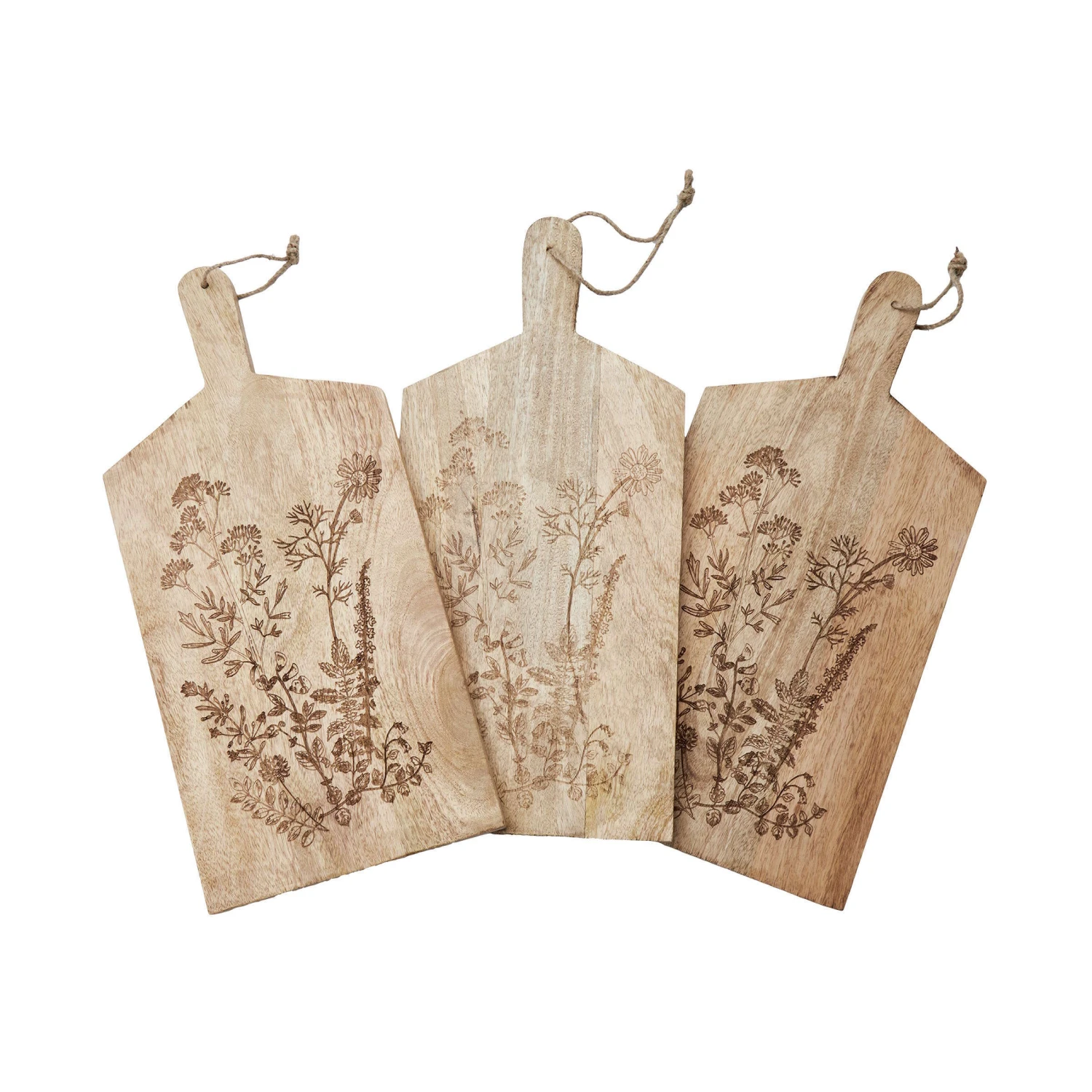 Schneidebrett Blumen L 35 X B 22cm FINE CUT In Braun 7 Schneidebrett Blumen L 35 X B 22cm FINE CUT In Braun - Image 5