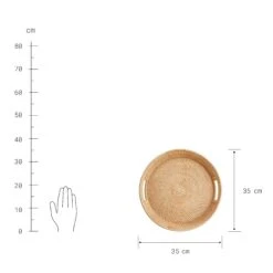 Tablett L 35 X B 6cm RONDA In Natur -Küchenwelt Verkauf butlers tablett l 35 x b 6cm ronda in natur 2