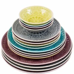 Teller Ø25cm SUMATRA In Hellgrün -Küchenwelt Verkauf butlers teller o25cm sumatra in hellgrun 3