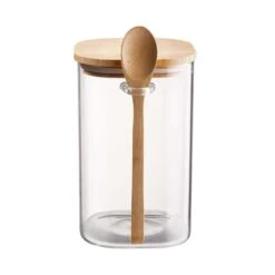 Vorratsglas-Set 2-tlg. COMPOSITION In Transparent-Natur -Küchenwelt Verkauf butlers vorratsglas set 2 tlg composition in transparent natur 4